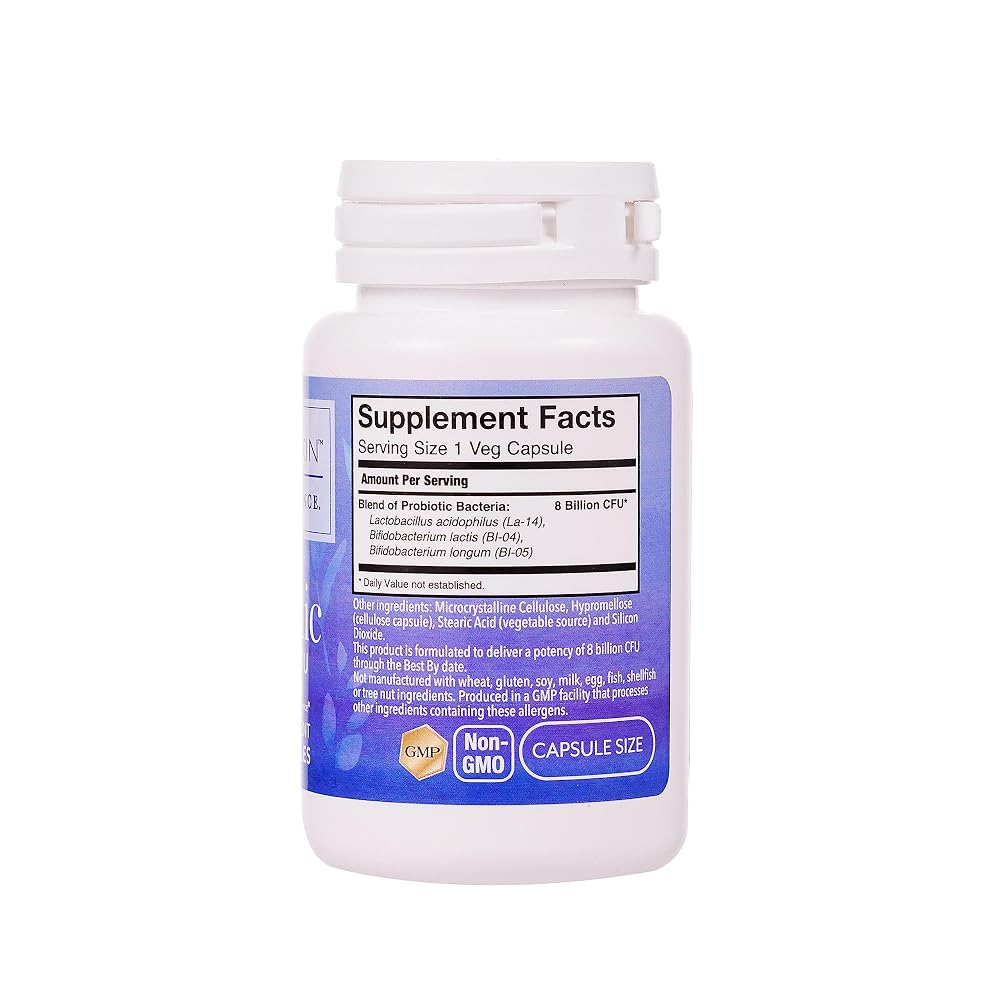 BALANCED SKIN Enhanced Probiotic 8 Billion CFU - 60 Vegetarian Capsules - image 8