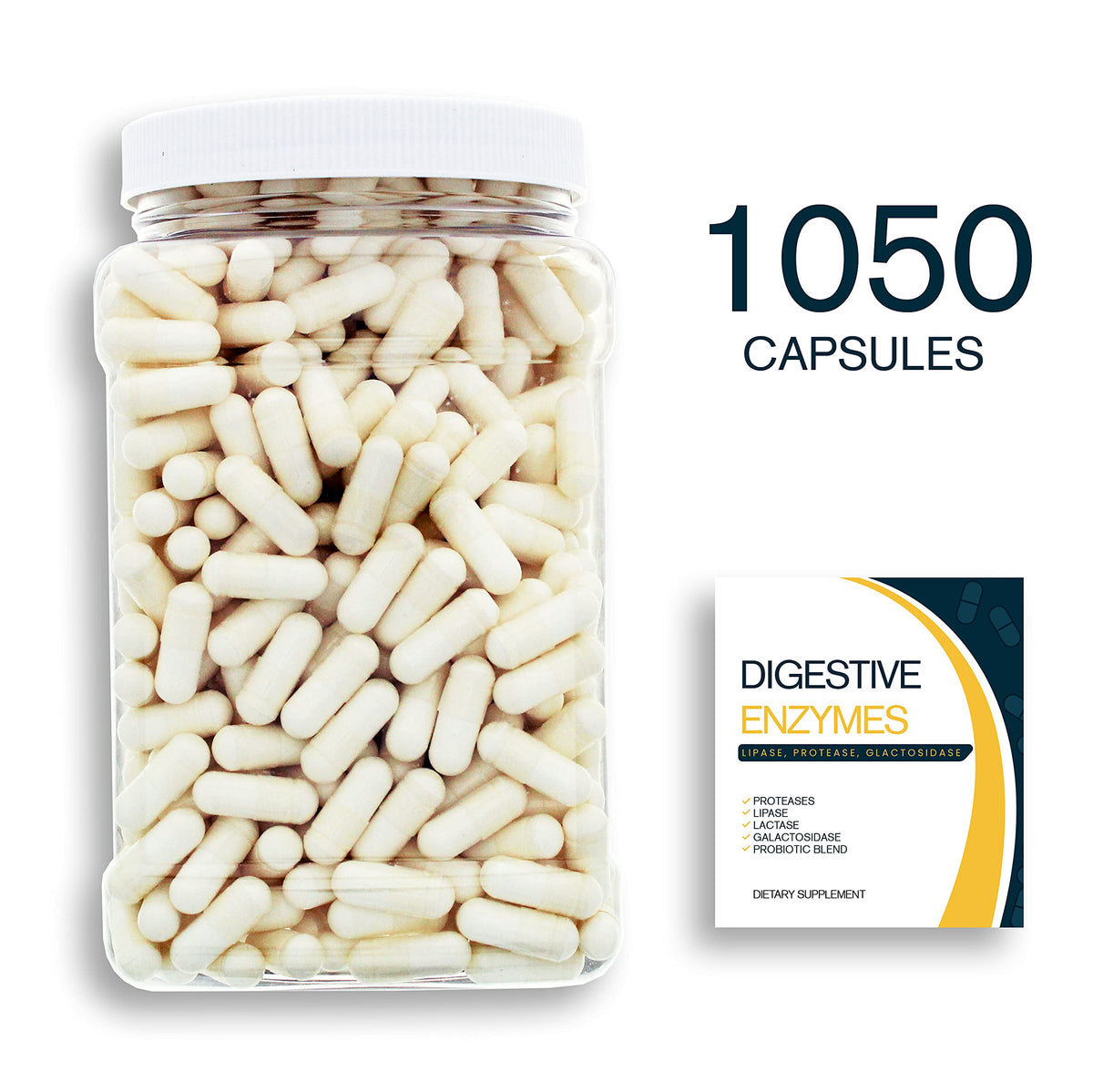 Bulk Buy Digestion Aid - Blend of Digestive Enzymes and Key Probiotic