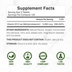 DEAL SUPPLEMENT Methyl B-12 5000 mcg - 240 Tablets - image 2