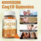Healtionist CoQ10 500mg Gummies with Omega-3 & Magnesium - 120 Gummies - image 5