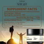 Lktvys Himalayan Shilajit Resin 500 mg - 30 g Jar - image 5