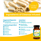 Life Infused Cleanse Plus Colon Cleanse - 90 Vegan Capsules - image 2