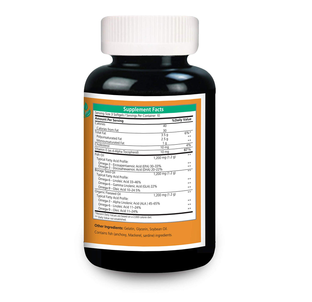 Vitane Nature Omegavyte 3-6-9 Softgels - 30 Softgels - image 3
