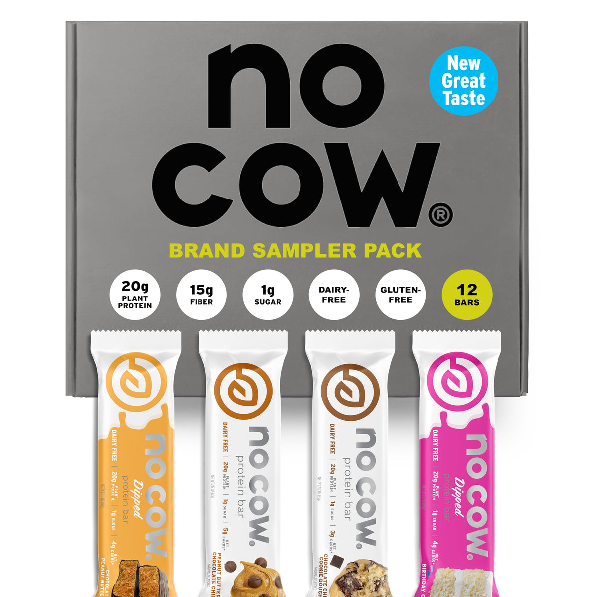 No Cow Protein Bars, Variety Packs