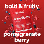 HumanN SuperBeets Heart Chews Pomegranate Berry - 60 Count - image 6