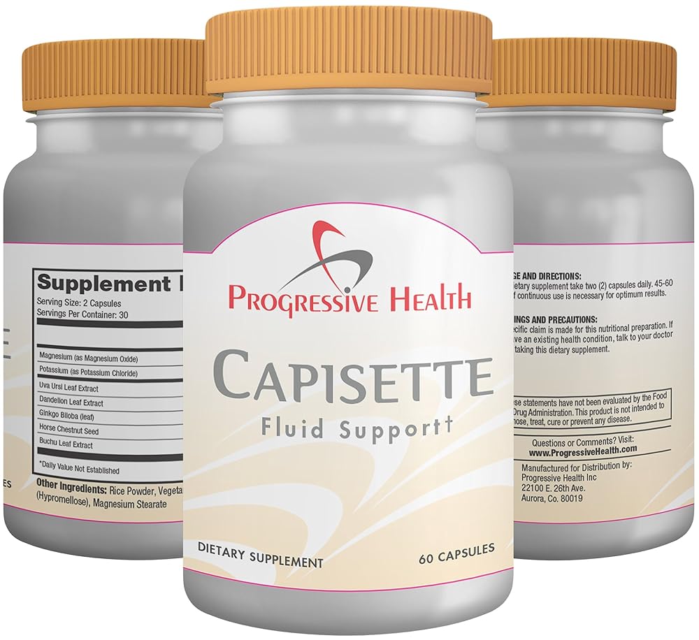 Progressive Health Capisette Water Retention Support - 60 Capsules - image 9