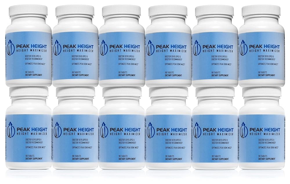Peak Height Grow Taller Supplement - Once Daily Height Growth