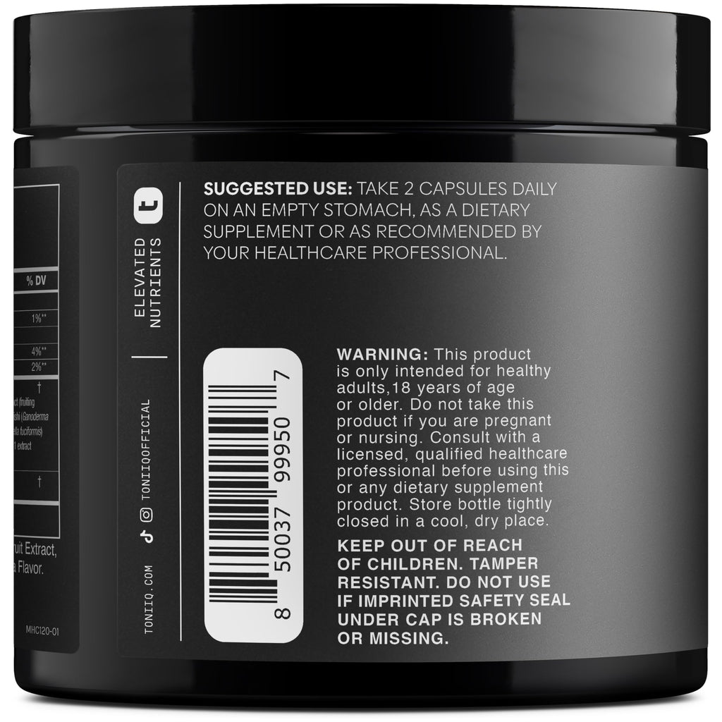 Toniiq NAC 1300mg Amino Acid Support - 240 Capsules - image 9