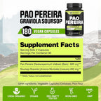 WELBUDA Pao Pereira & Graviola Immune Support - 180 Capsules - image 2