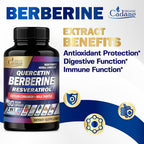 Organic Cadane Berberine 7-in-1 Supplement - 90 Capsules - image 8