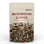 MARGXO Mushroom Coffee 10-Mushroom Extract Blend - 30 Servings