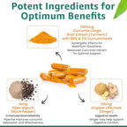 Pure Nutrition Curcumin Turmeric Supplement 95% Curcuminoids - image 4