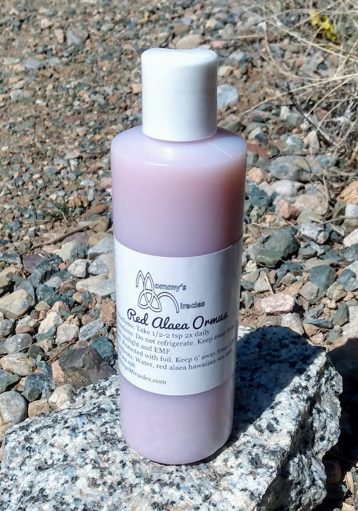 Mommy's Miracles Red Alaea Hawaiian Ormus Monoatomic Gold - 8 fl oz - image 3