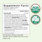 Country Farms Super Greens Vegicaps Whole Food Supplement - 120 Count - image 2