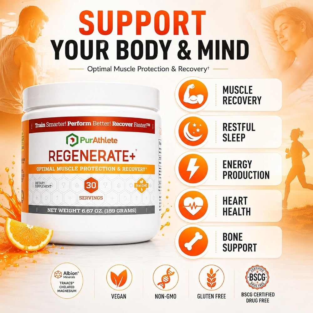 PurAthlete Magnesium Bisglycinate Powder 300mg - Powder - image 5