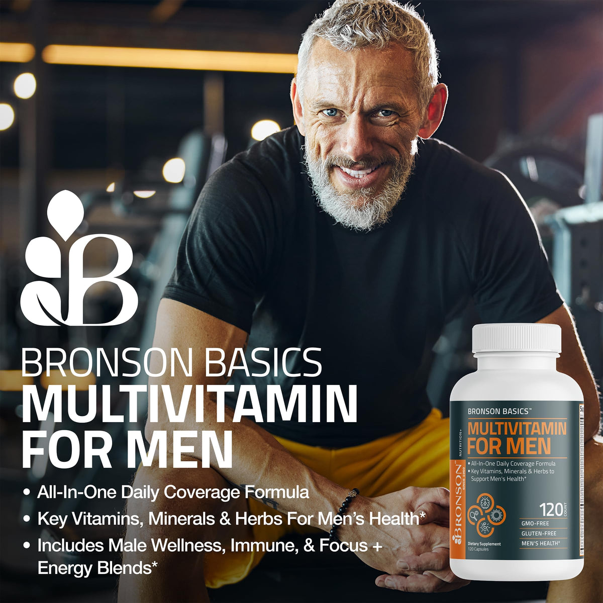 Bronson Multivitamin for Men All-in-One Daily - 60 Capsules - image 4