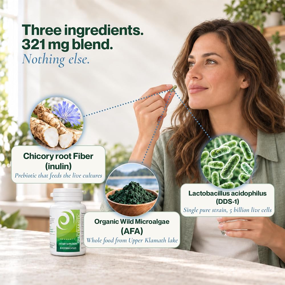 New Earth Acidophilus Probiotic Capsules - 30 Vegetarian Capsules - image 5