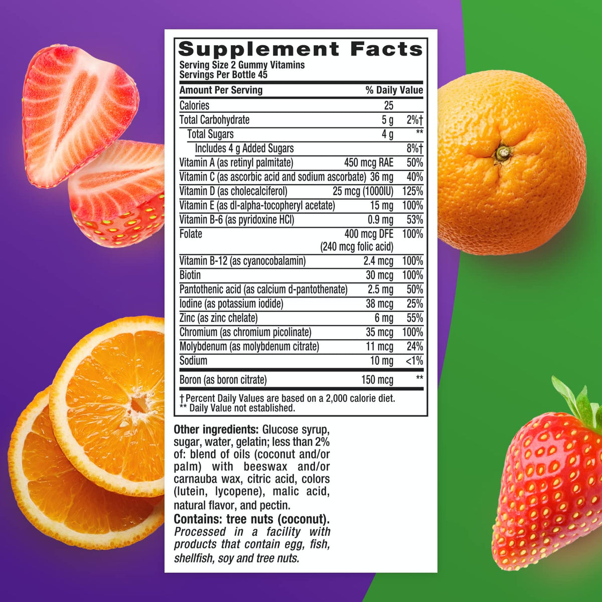 Vitafusion Multivitamin Gummies + Immune Support - 90 Gummies - image 11