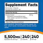 Nutricost Horsetail Extract 550mg - 240 Capsules - image 2