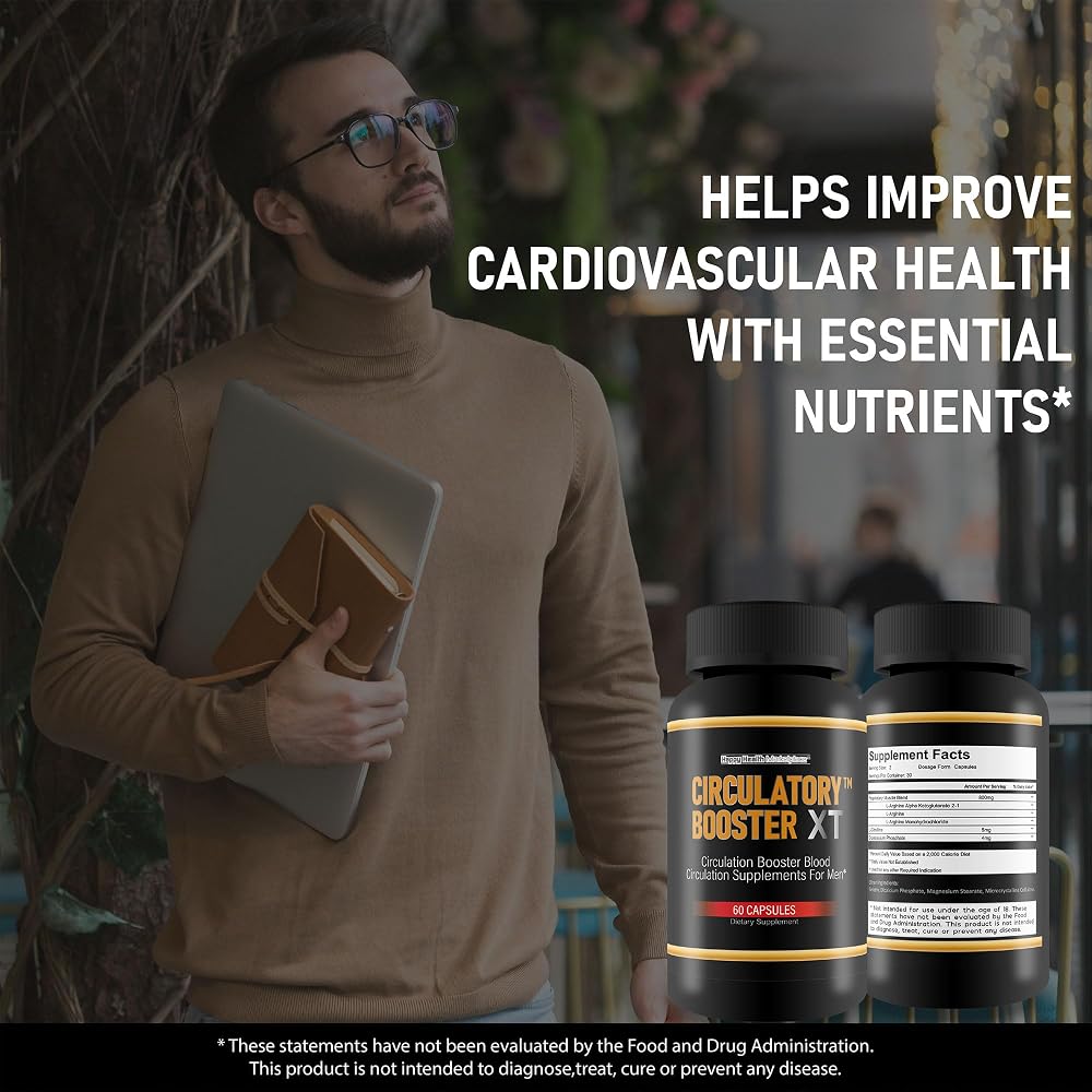 Happy Health Marketplace Circulatory Booster XT Blood Flow Support - 60 Capsules - image 5