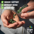 On Target Living Organic Spirulina Chlorella