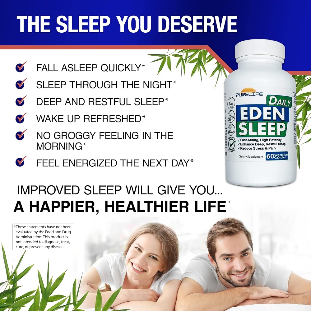 PureLife Supplements - Eden Daily Sleep [NEW Formula] - image 6