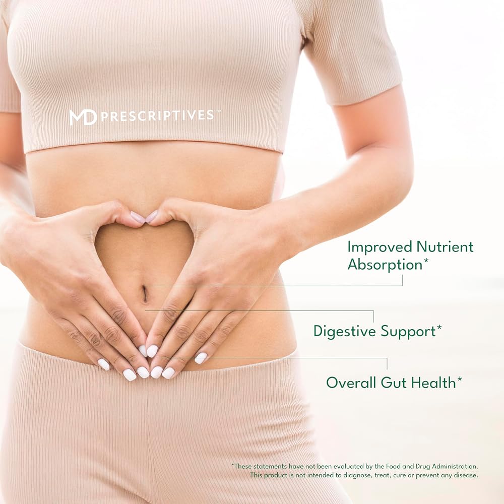 MD Prescriptives ProbioZyme Vegetarian Digestive Enzymes - 90 Capsules - image 5