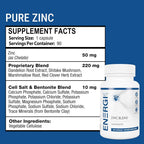 ENERGI NUT Zinc Chelate Blend Immune Support - 90 Capsules - image 2