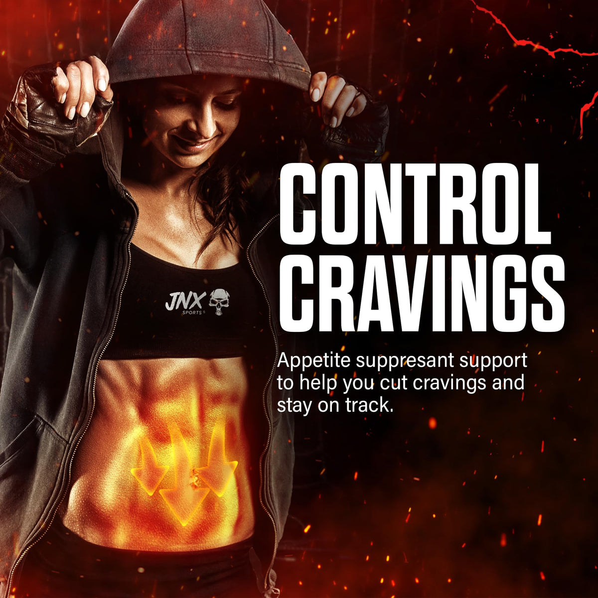 JNX SPORTS The Omen Fat Burner for Men & Women - 100 Capsules - image 3