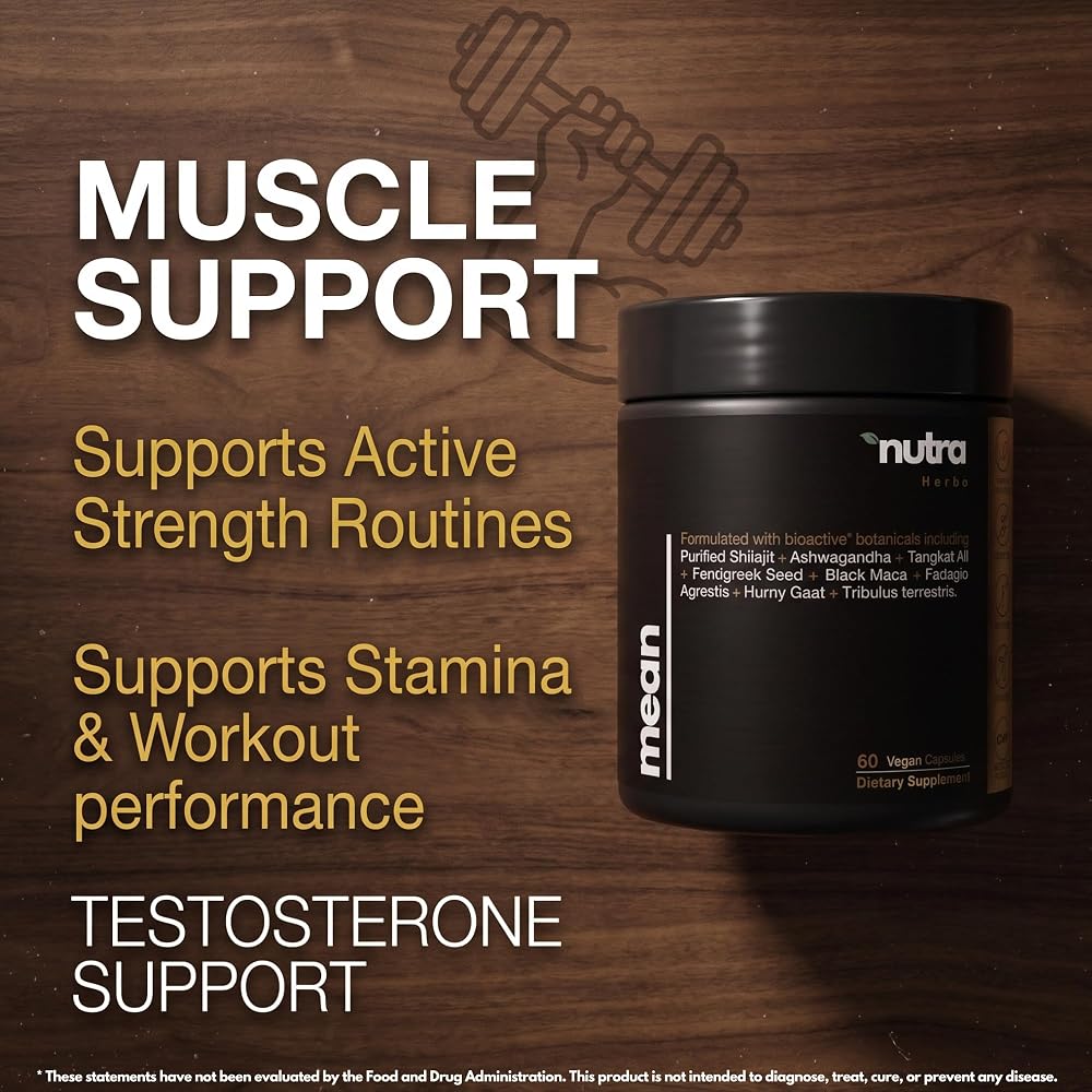 NutraHerbs Men's Testosterone Support Extra Strength - 60 Vegan Capsules - image 4