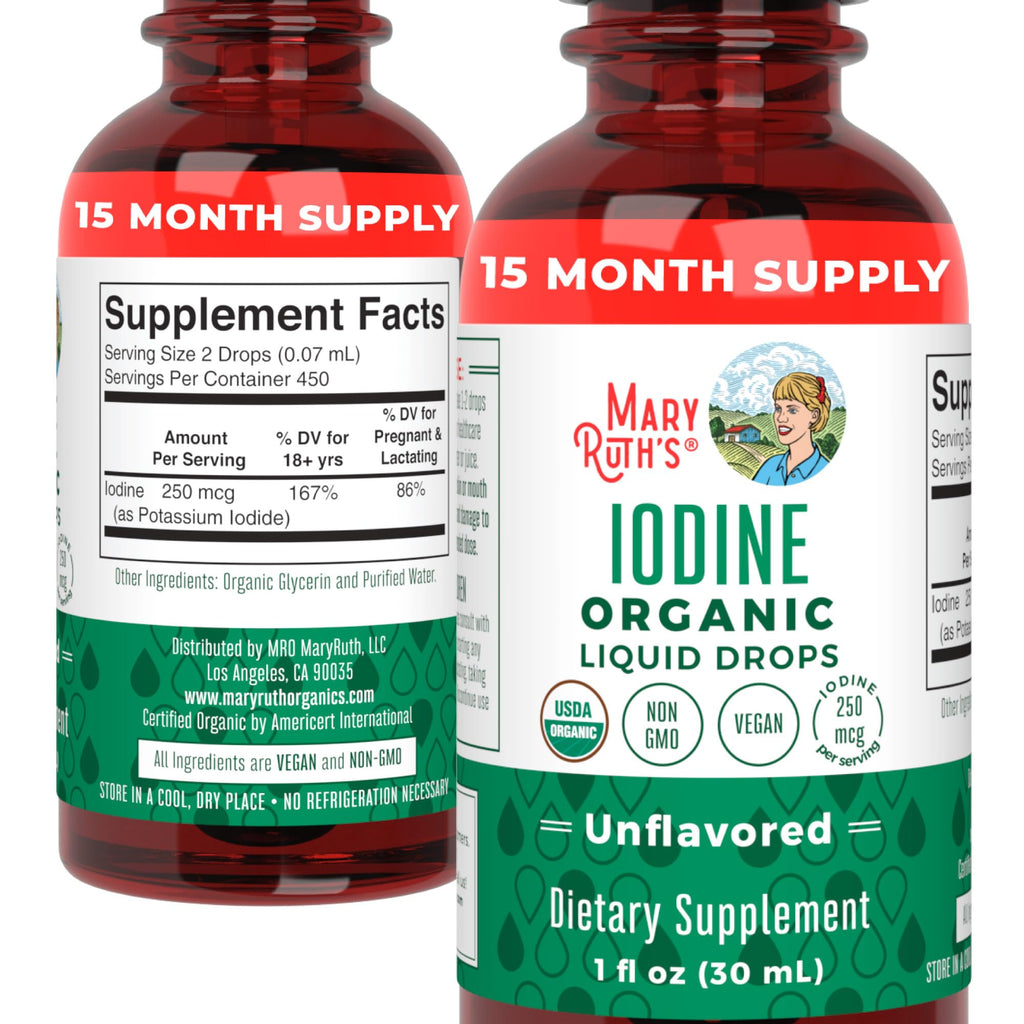MaryRuth's USDA Organic Iodine Liquid Drops - 1 fl oz - image 10