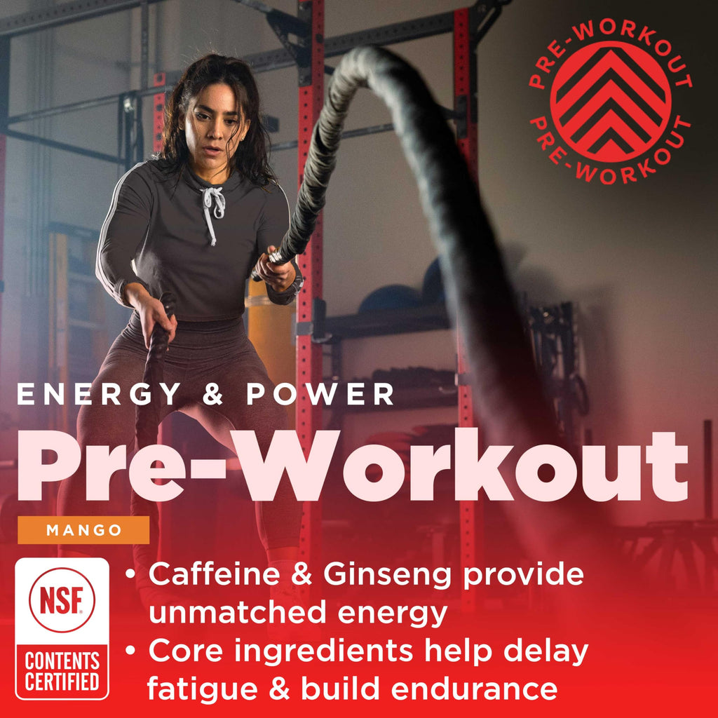 Gnarly Nutrition Mango Pre-Workout Powder with Caffeine - 10.58 oz - image 2