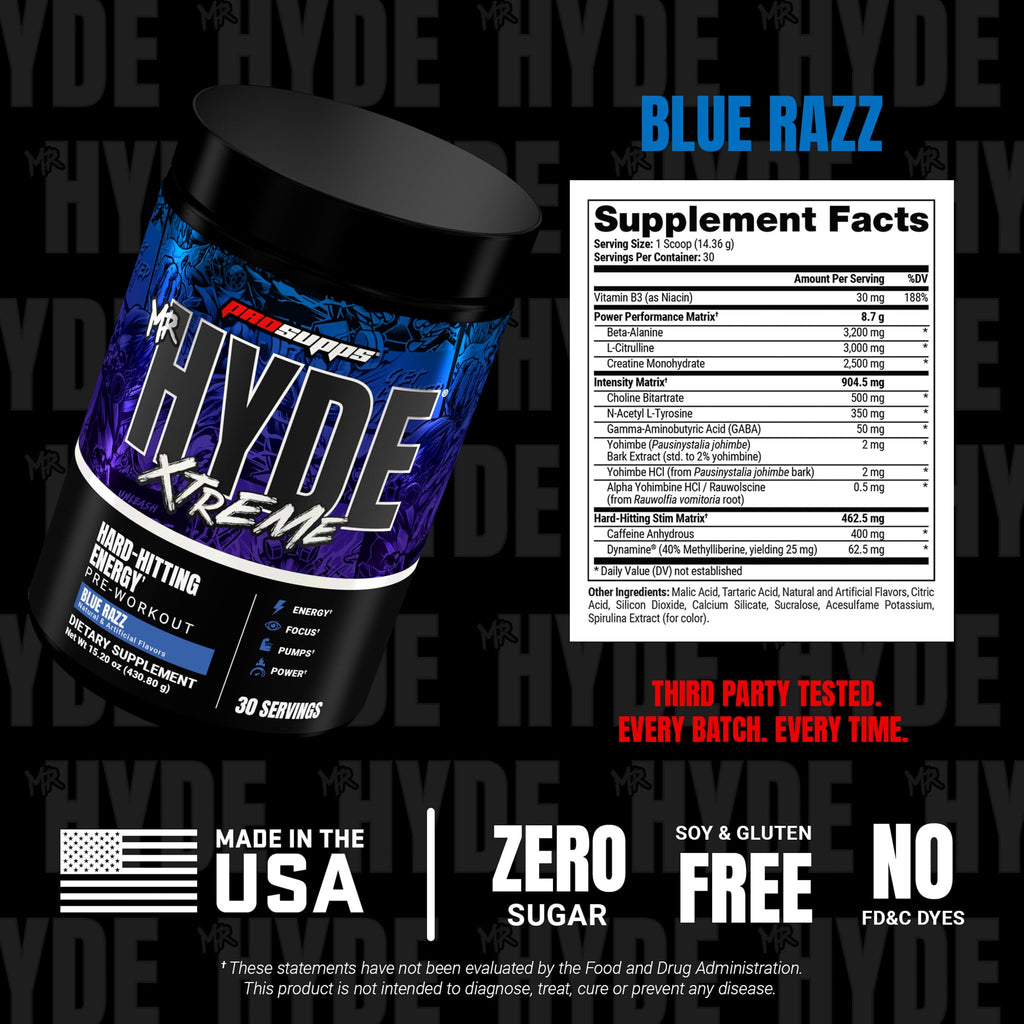 ProSupps Mr. Hyde Xtreme Pre Workout Powder with Creatine