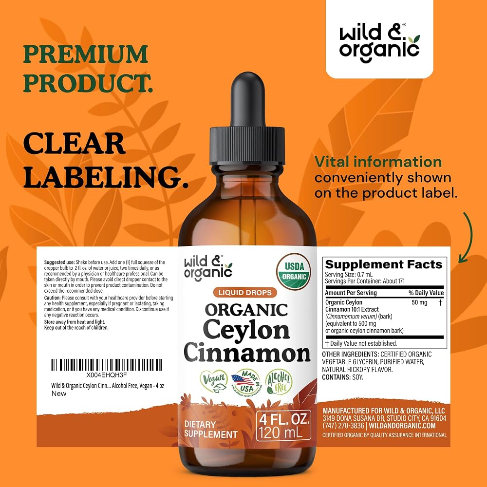 Wild & Organic CeylonCinnamon-Parent