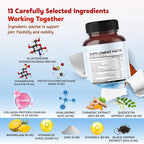 PeakPury Glucosamine HCl 1440 mg Joint Support - 150 Capsules - image 5