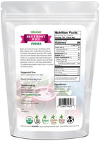 Z Natural Foods Organic Beet Root Juice Powder - 1 lb - image 2