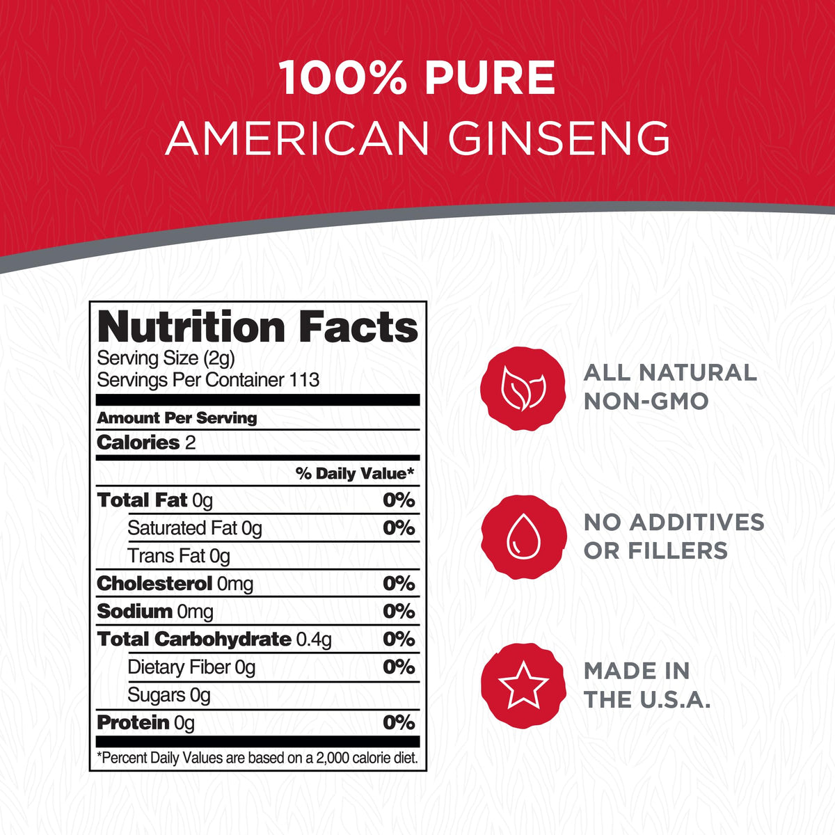 Dairyland Management LLC Ginseng Roots 西洋参 - Wisconsin Ginseng Root