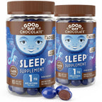 Good Day Chocolate Dark Chocolate Sleep Aid with Melatonin - 160 Count