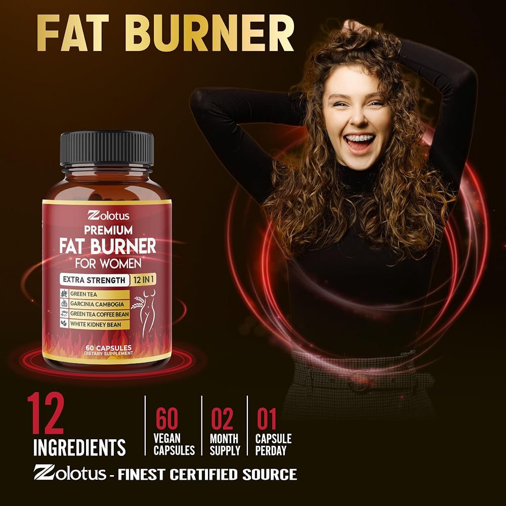 Zolotus Weight Loss Pills for Women Metabolism Booster - 120 Capsules - image 6