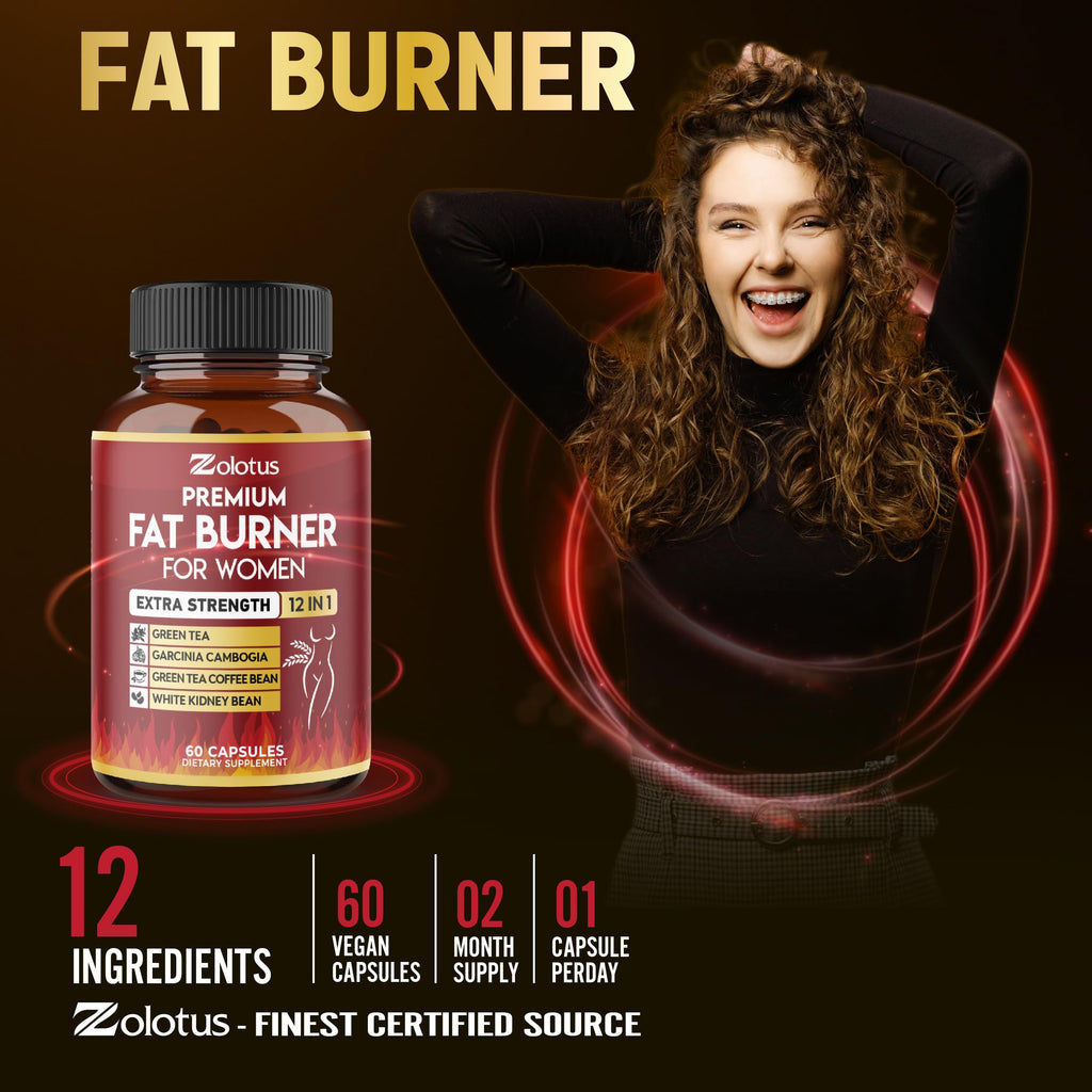 Zolotus Fat Burner Capsules for Energy - 60 Capsules - image 8