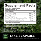 SMNutrition DIM Supplement for Men 300mg - 60 Capsules - image 6