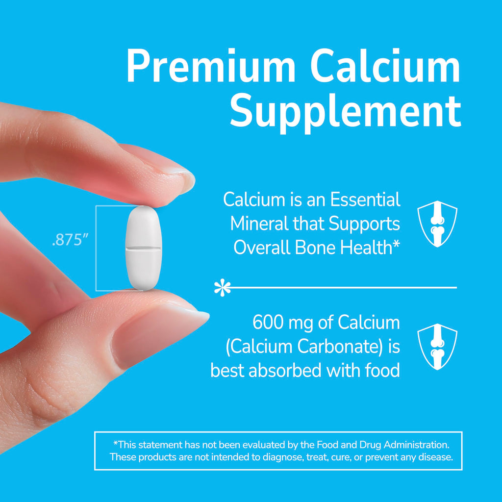 21st Century Calcium 600mg Tablets - 400 Count - image 4