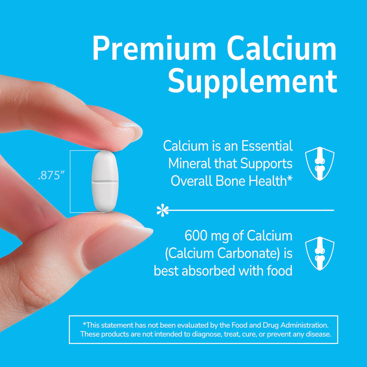 21st Century Calcium 600mg Tablets - 400 Count - image 4