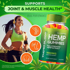 IDEAL PERFORMANCE TheraBloom Hemp Gummies Maximum Strength - 120 Gummies - image 4
