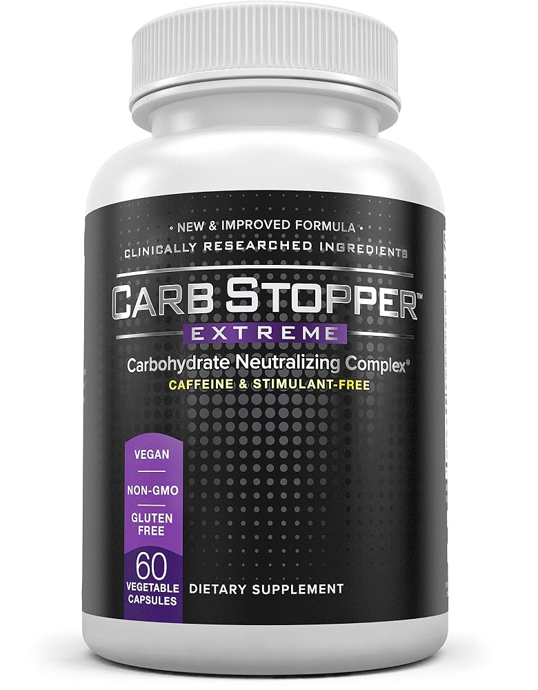 Carb Stopper Extreme White Kidney Bean Carb Blocker - 60 Capsules