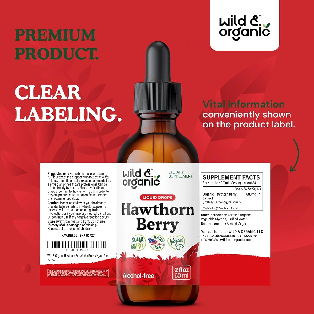 Wild & Organic Hawthorn-Parent