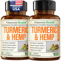 Vimerson Health Turmeric Curcumin with Hemp Seeds & Lemon Balm - 120 Capsules