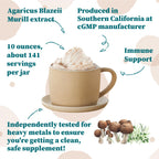 Nature Restore Agaricus Blazei Murill Extract Mushroom Powder - 4 oz - image 6