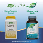 Nature's Way Calcium Magnesium & Vitamin D3 Complex - 500 Capsules - image 3