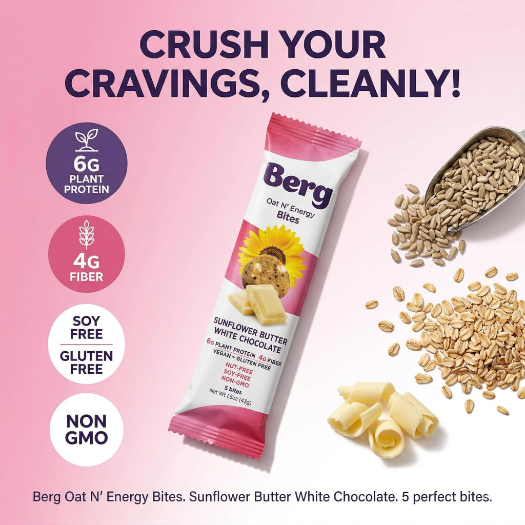 Berg Oat N' Energy Bites - Non-GMO